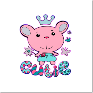 cutie fairy mouse Posters and Art